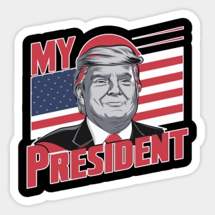 This is my president Sticker